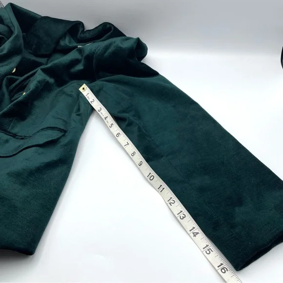 Chico's Velour Velvet Blazer Jacket Size 1 - Picture 13 of 16